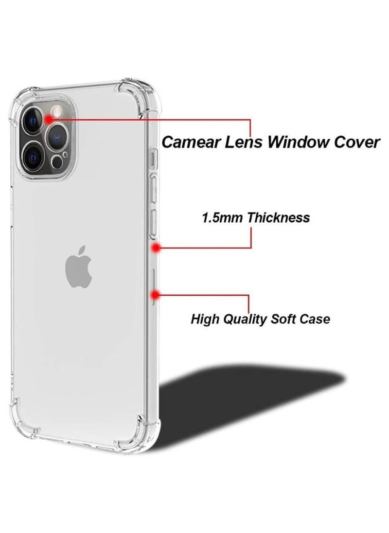 Premium TPU Corner Case for iPhone 14 Pro Max – Clear Soft Flexible TPU Shock-Absorbent Transparent Cover with Reinforced Bumper Corners - pzsku/ZBC337C6AD7997D6957AAZ/45/_/1725620767/7e7fef7e-e16b-477c-9e24-87f63f25f8b1