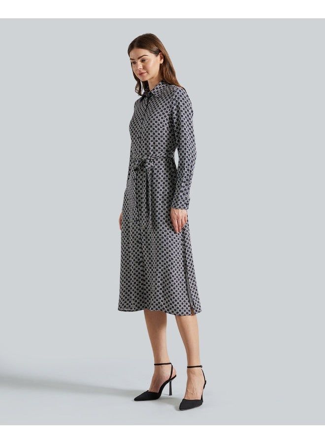 غانت فستان ميدي هندسي - Image 2