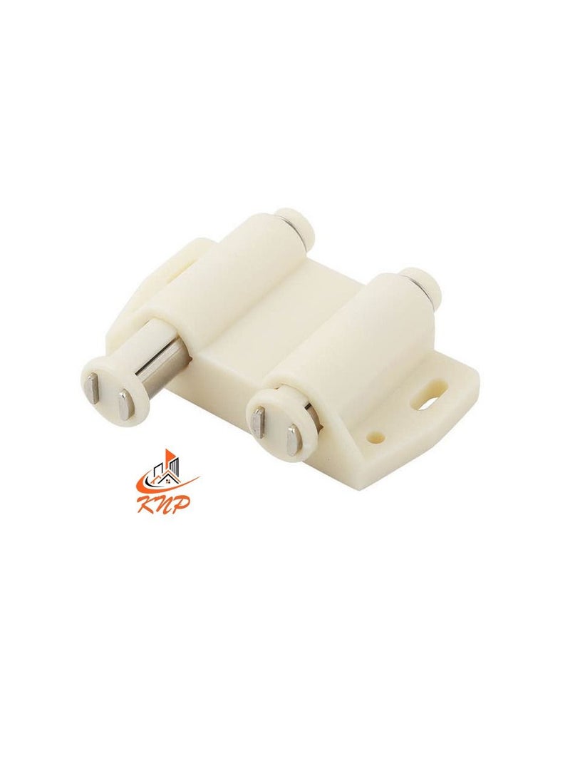 KNP 2pcs Cabinet Magnetic Double Push Catcher - White - Image 3
