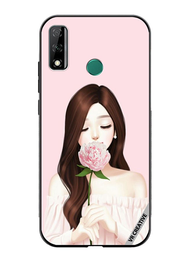 Protective Case Cover For Huawei Y8s Rosy Design Multicolour