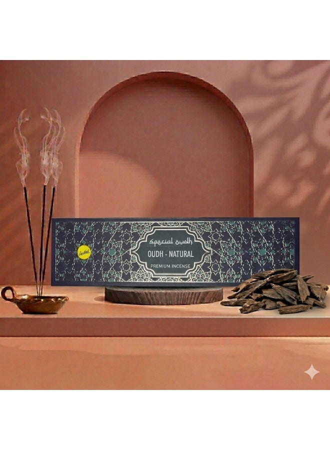 Sree Vani SreeVani Oudh Natural Incense Sticks - 50g Premium Natural Oudh Fragrance | Pack of 12 - Image 2