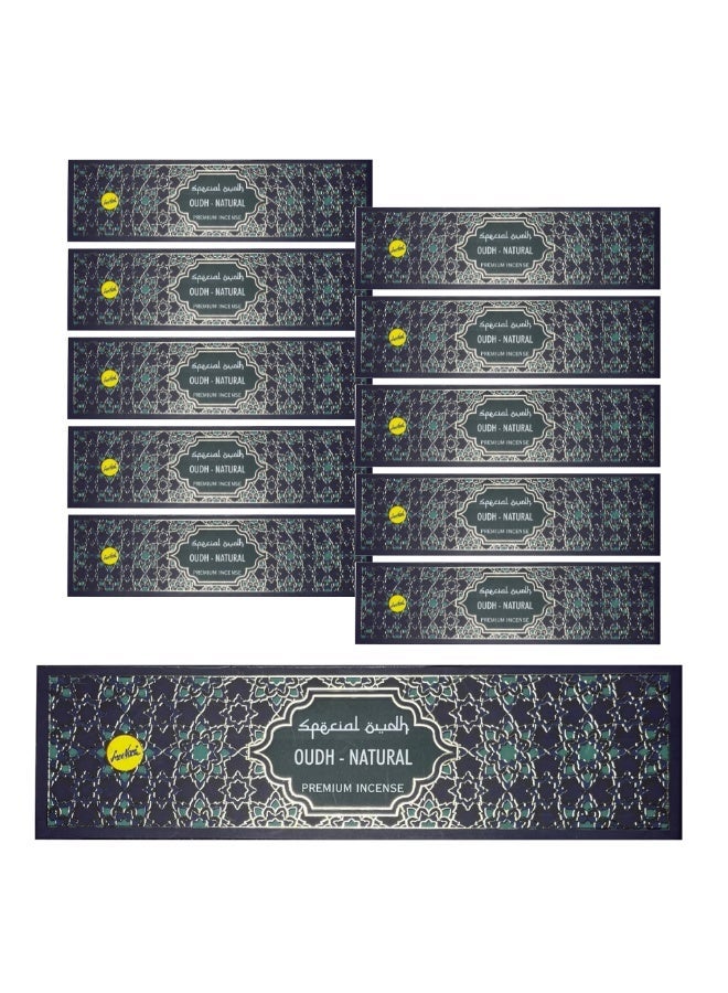 Sree Vani SreeVani Oudh Natural Incense Sticks - 50g Premium Natural Oudh Fragrance | Pack of 12 - Image 1