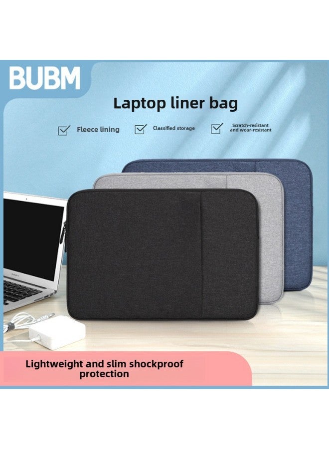 Notebook Computer Inner Bag IPAD Protective Cover 12/13/14/15.6 Inch Computer Notebook Universal-Color:Blue-Size:13inch - Image 2