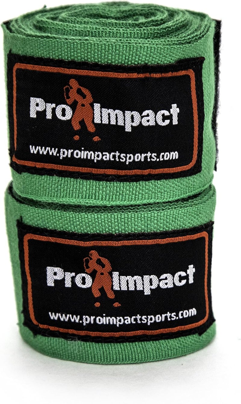 Pro Impact 180 Inch Mexican Style Boxing Hand Wraps – Stretchable Wrist & Knuckle Support for MMA, Muay Thai, Kickboxing, Heavy Bag & Combat Training – Men & Women - Image 2