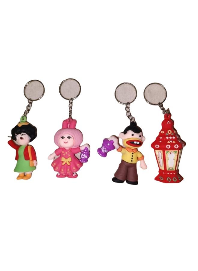 مجموعة من 4 سلاسل مفاتيح رمضانية - Image 1