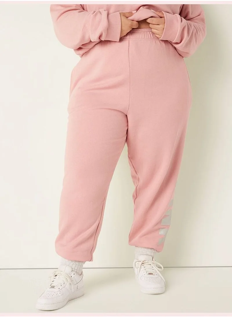 PINK Fleece Baggy Campus Sweatpants