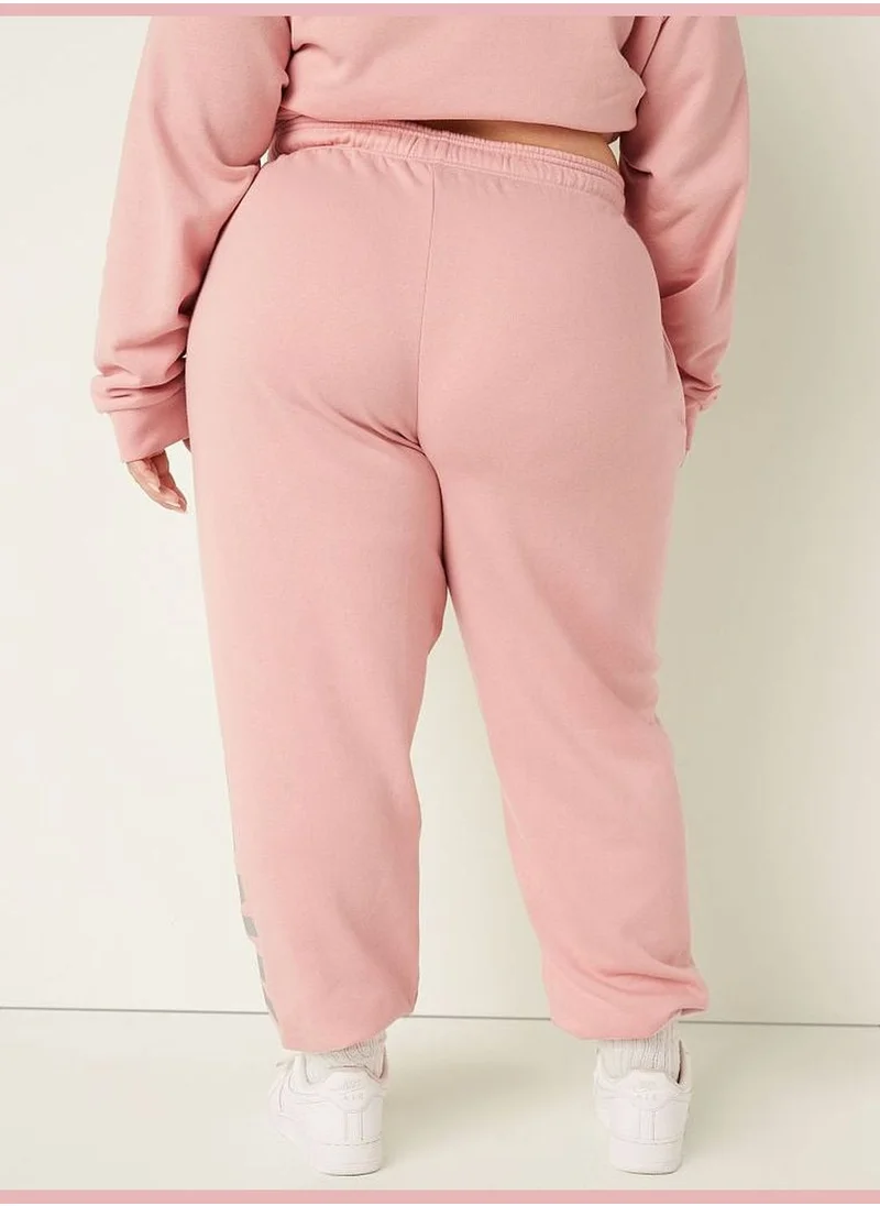 PINK Fleece Baggy Campus Sweatpants