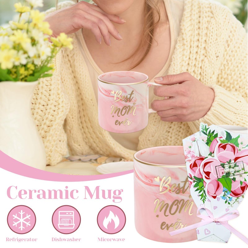 Nemlistey Mom Birthday Gifts, Mothers Day Gifts for Mom, Get Well Soon Gift Basket, Self Care Gift for Wife, Grandma, Daughter, Friends, Happy Birthday Gift for Women with 12 Oz Ceramic Mug, Bracelet - Image 2