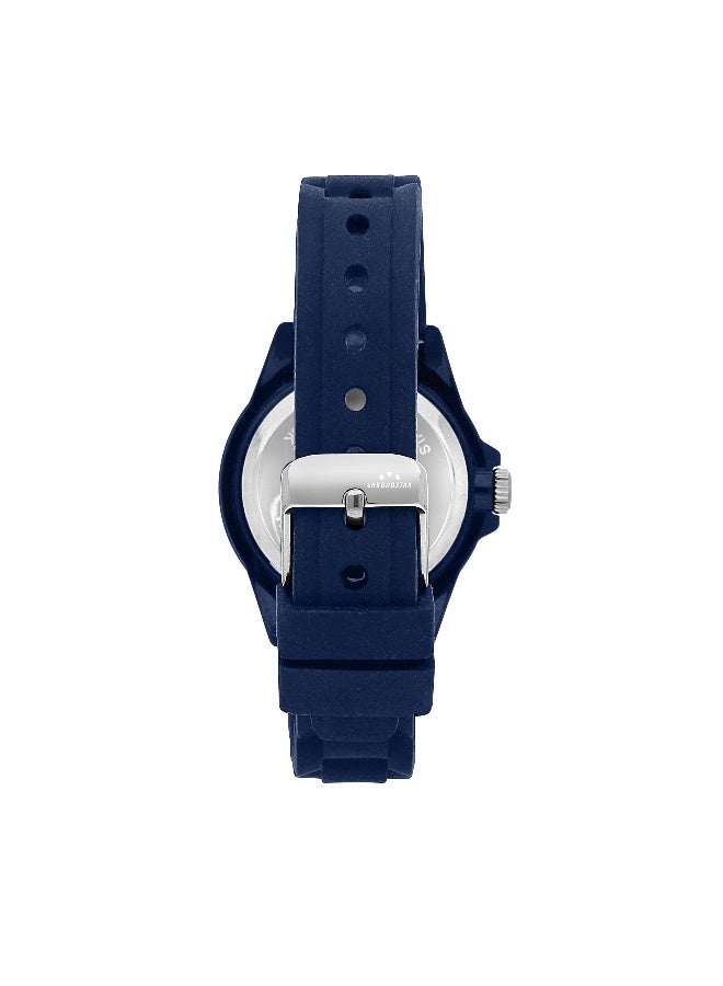 Chronostar Men's Blue Round Chronograph Dial with Blue Silicone Band Watch - 35mm - R3751288012 - Image 5
