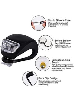 Generic Pram Light Pack of 6 Silicone Pram Lights LED Flashing Light School Bag Safety Light Running Light Pet Light for Joggers Children's Backpack Pram Dog Light Pendant  - Image 5