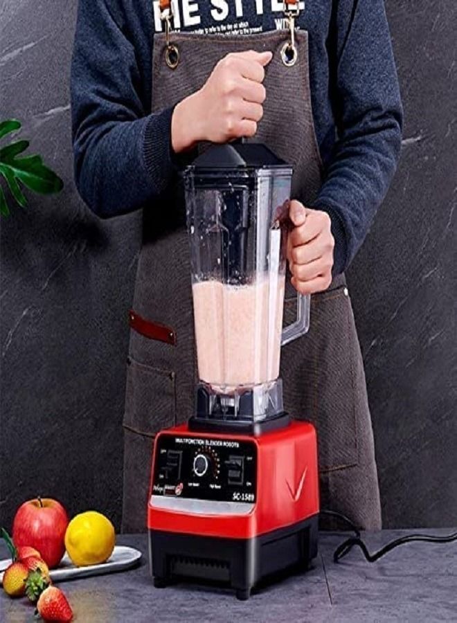 ELTRAZONE Silver Crest Multi Blender Mixer Juicer Food Professional Smart Timer 2200W Quick Arrow 2022 - Image 2