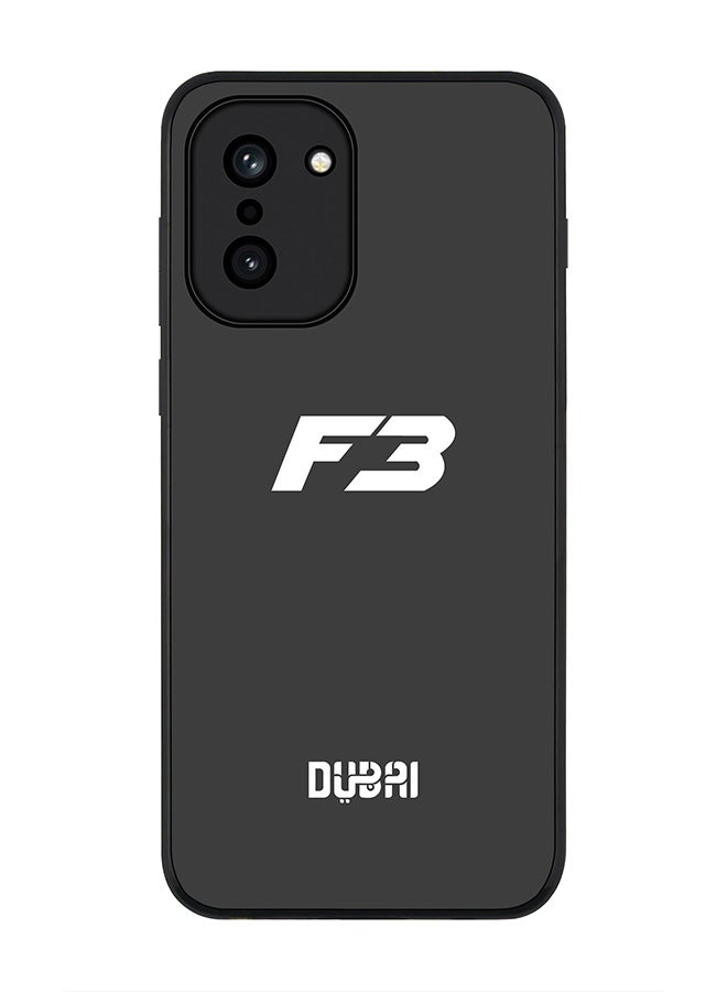 For OnePlus 15R Case,Slim fit Camera Protection, Shockproof Thin Phone cover  -  Faz3 Dubai Grey