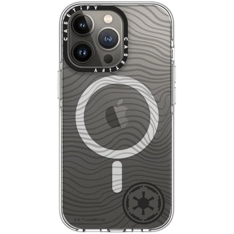 Casetify Clear iPhone 13 Pro Case 【Mandalorian Co-Lab/Not Yellowing / 6.6ft Drop Protection/Compatible with Magsafe】 - Beskar Ingot - Clear - Image 4
