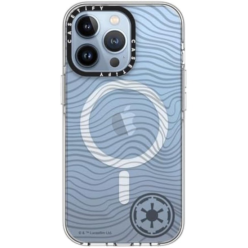 Casetify Clear iPhone 13 Pro Case 【Mandalorian Co-Lab/Not Yellowing / 6.6ft Drop Protection/Compatible with Magsafe】 - Beskar Ingot - Clear - Image 2