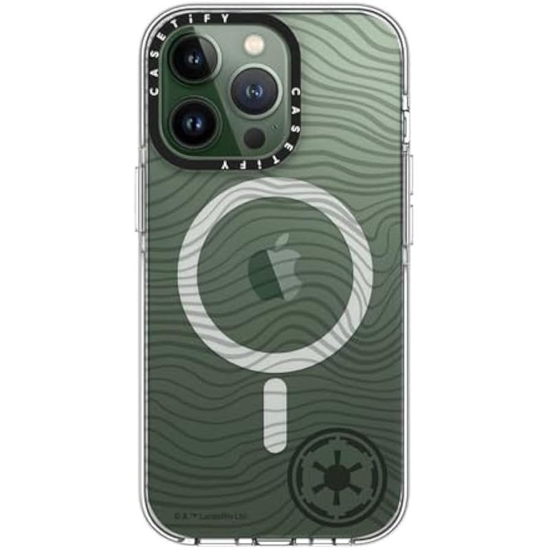 Casetify Clear iPhone 13 Pro Case 【Mandalorian Co-Lab/Not Yellowing / 6.6ft Drop Protection/Compatible with Magsafe】 - Beskar Ingot - Clear - Image 3