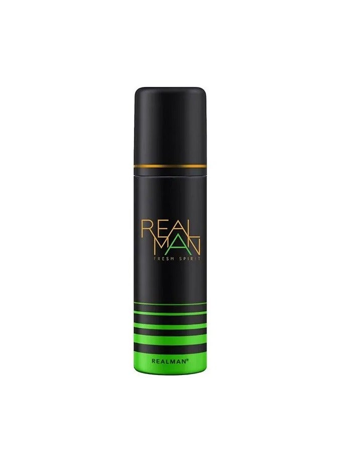 Real Man Fresh Spirit Perfume Spray - 150ml - Image 2