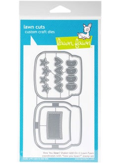 Lawn Fawn LAWN FAWN Bean Shaker Add-On Lawn Cuts Custom Craft Die  - Image 1