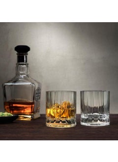 NUDE 68184 Wayne Crystal Whiskey Glass 330CC - 4 Pieces  - Image 3