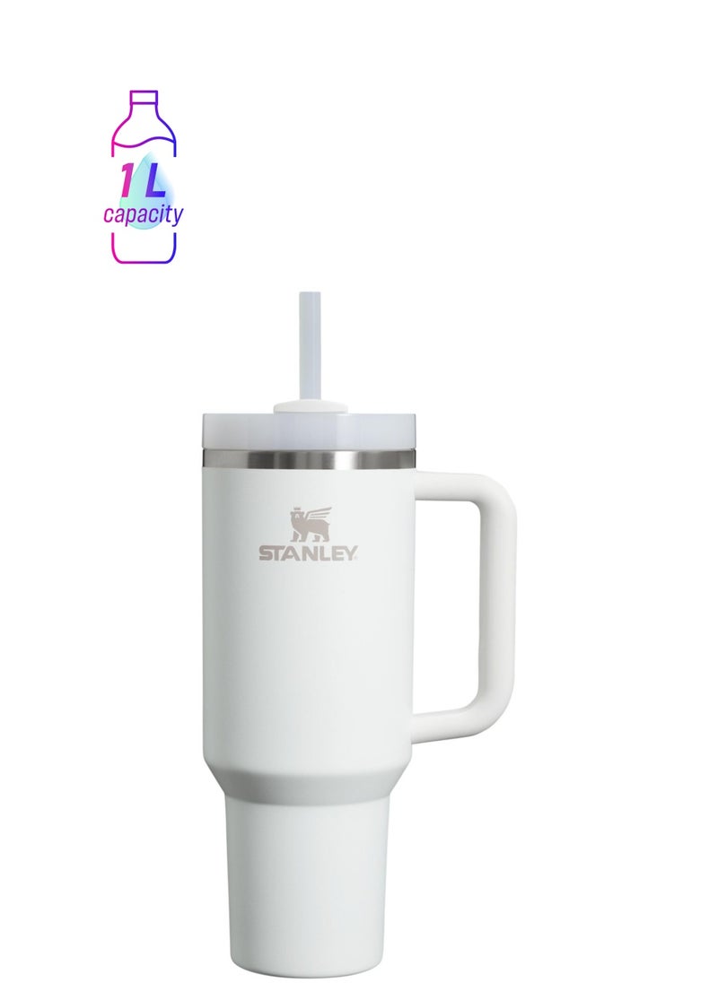 Stanley Quencher H2.0 FlowState Stainless Steel Vacuum Insulated Tumbler with Lid and Straw for Water, Iced Tea or Coffee, Smoothie and More,  40 oz  - Image 1
