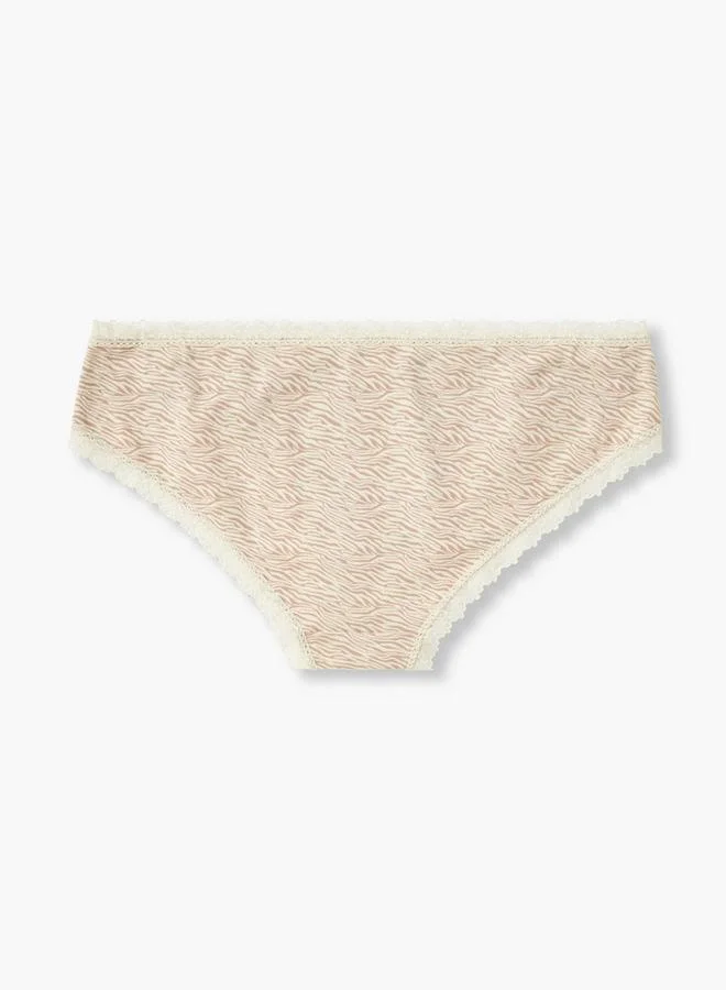 سبلاش فيڤ Bikini Briefs Lace Trim