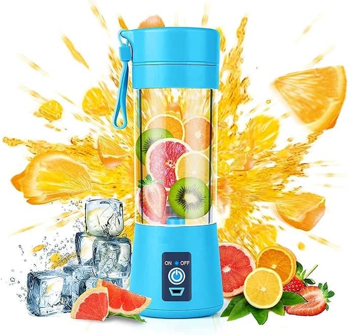 JOZMOBY Portable Electric Mini USB Bottle Blender for Making Juice, Shakes, Smoothie,Travelling purpose Juicers Juicer For Fruits And Vegetables,Mixers Grinders (MULTICOLOUR)