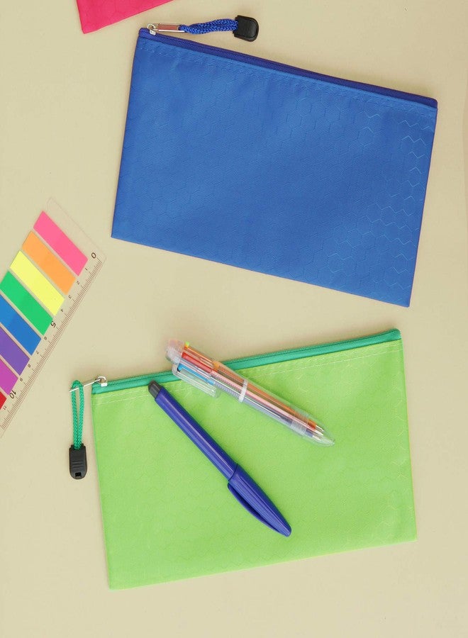LABUK 29pcs Zipper Pencil Pouches, Small Zipper Pencil Bags, Waterproof Pencil Cases, for Office School Travel Cosmetics 12 Colors - Image 5