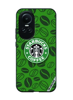 VR CREATIVE Protective Case Cover For Oppo Reno 10 Pro Starbucks 3 Design Multicolour  - Image 1