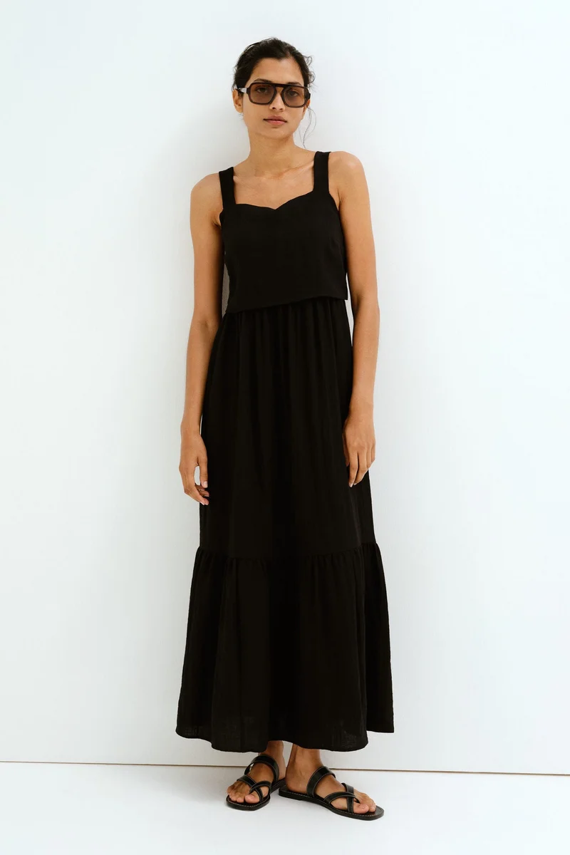 اتش اند ام فستان للإرضاع برباط خلفي من تشكيلة ماما