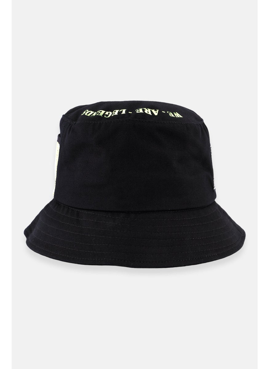 PUMA Kids Girl Brand Logo Hats, Black  - Image 2