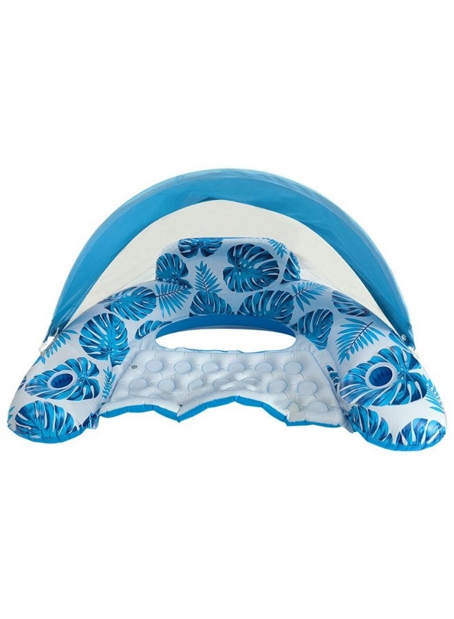 Generic Oversized Thickened Inflatable Pool Lounger – Adult Floating Chair for Men & Women, Lay Flat Design  - Image 2