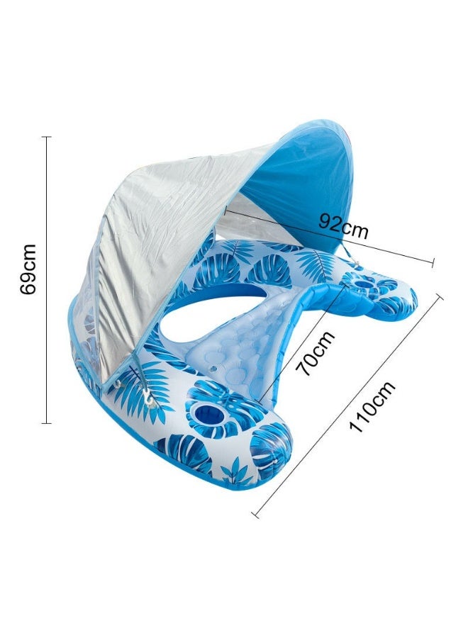 Generic Oversized Thickened Inflatable Pool Lounger – Adult Floating Chair for Men & Women, Lay Flat Design  - Image 3