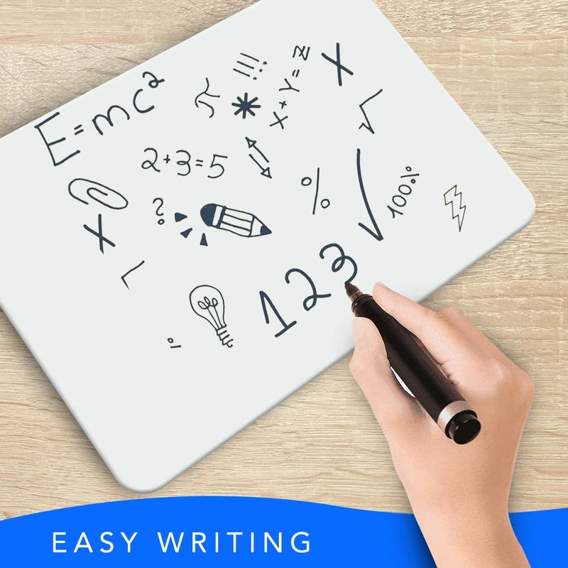 Ultimate Stationery Small White Board 9X12, Small Dry Erase Board 2 Pack Whiteboard Dry Erase Double Sided with Lines Mini Whiteboard, Lapboard Ideal for Homeschool, Office, Classroom White Boards for Kids - Image 5