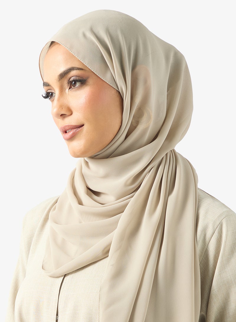 خزانة عباية بأكمام مطرزة وشيلة - Image 4