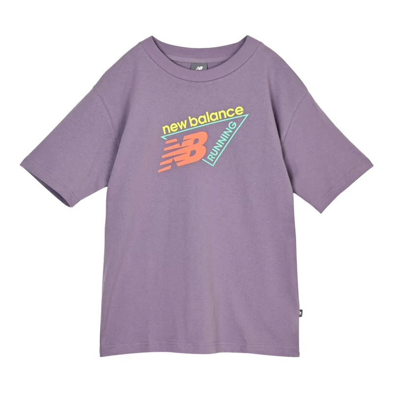 New Balance Candied Violet Classic Tri-Logo T-shirt for Men | Best Price UAE