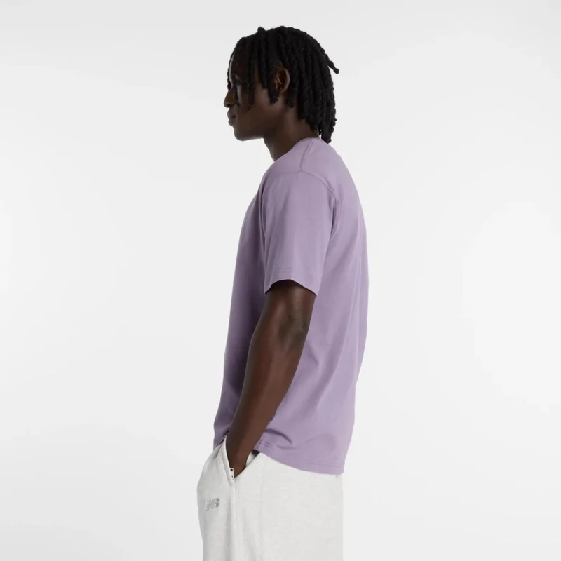 New Balance Candied Violet Classic Tri-Logo T-shirt for Men | Best Price UAE