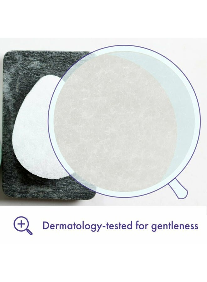 Buf-Puf Facial Sponge, Dermatologist Developed, Removes Deep Down Dirt & Makeup That Causes Breakouts and Blackheads, Reusable, Exfoliating, White, 2 Count - Image 3