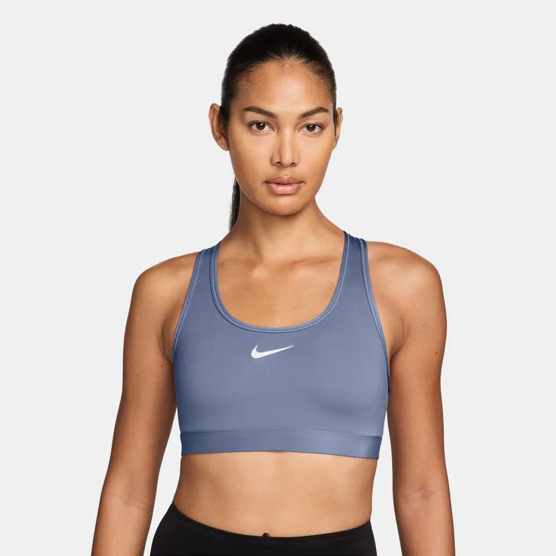 Nike Blue Women's Swoosh Medium Support Training Sports Bra for Women | Best Price UAE
