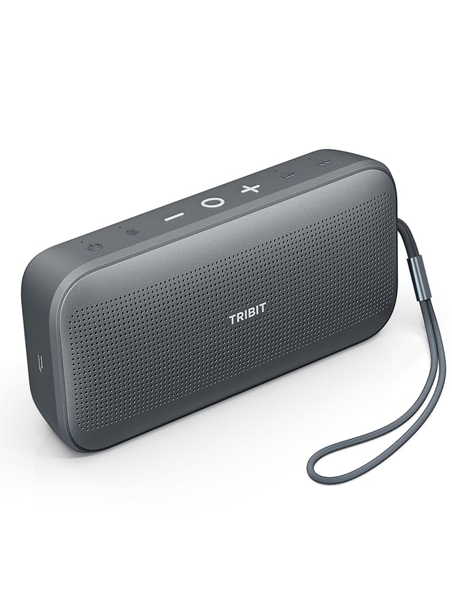 Tribit Stormbox Flow Bluetooth Speaker Portable Speaker With Xbass 30H Playtime Wireless Speaker Ip67 Waterproof Bluetooth 5.3 Tws Custom Eq Type C Speaker For Outdoor Travel Beach - Image 1