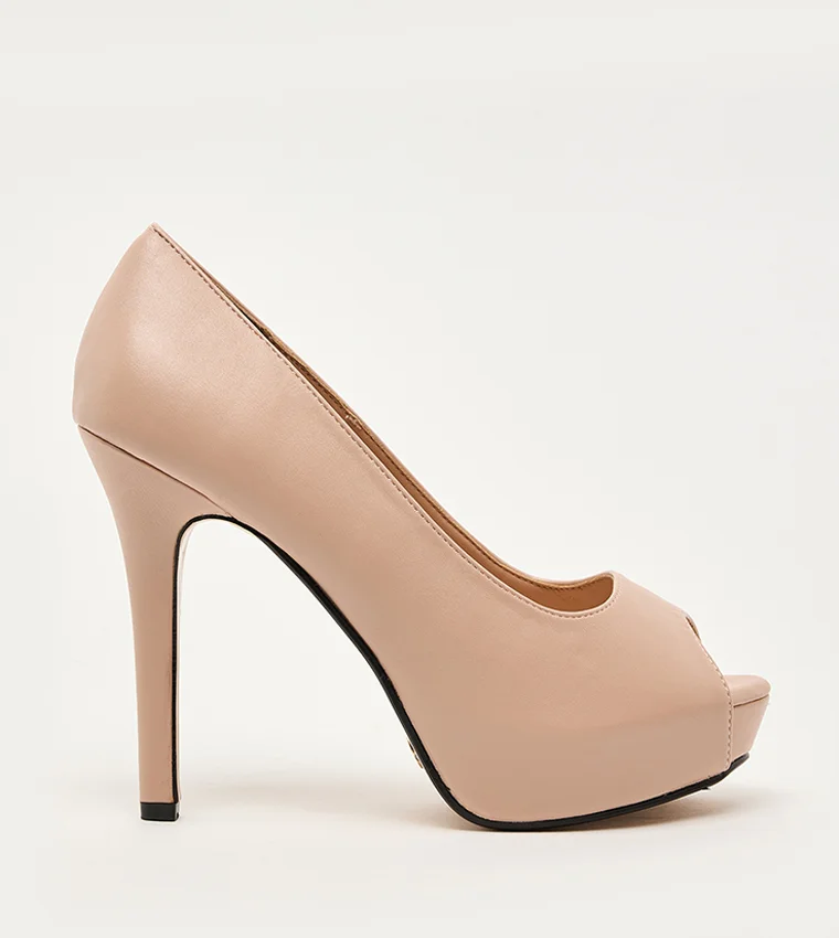 NINE WEST D-PIE Peep Toe Heel Pumps