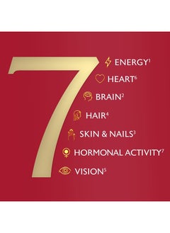 Seven Seas Perfect7 Woman Plus, 30 Multivitamin Tablets + 30 Ogema-3 Capsules  - Image 3