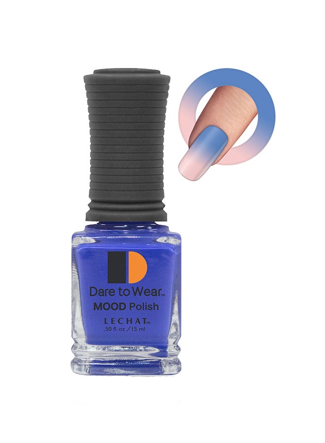 Lechat Color Changing Nail Polish 15ml Glossy Super Shine Nail Lacquer 15ml Fast Dry Long Lasting Nail Enamel Temperature Change Mood Color Polish Nail Art No Need UV LED Lamp No curing Nail Paint - Image 1