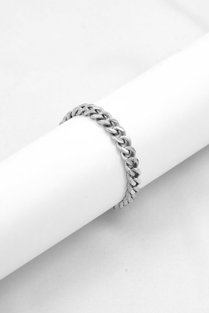 BOSS Women Chain Stainless Steel Bracelet, Silver  - Image 1