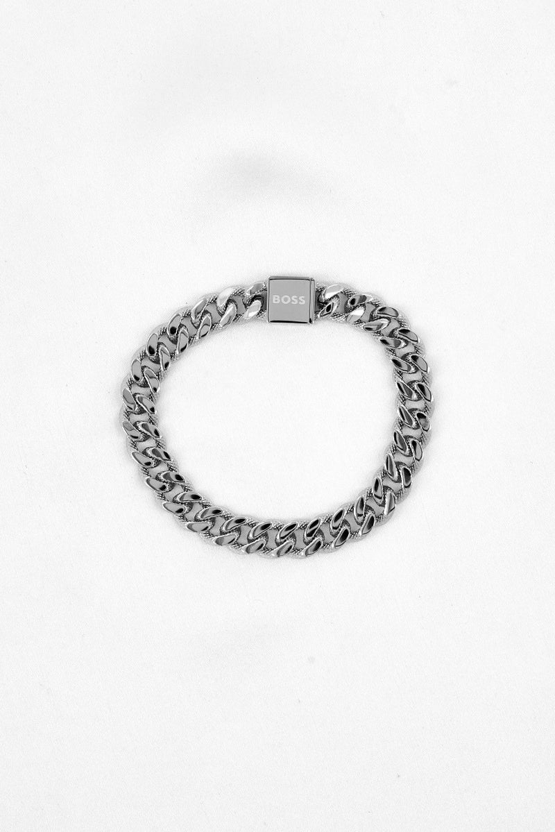 BOSS Women Chain Stainless Steel Bracelet, Silver  - Image 2