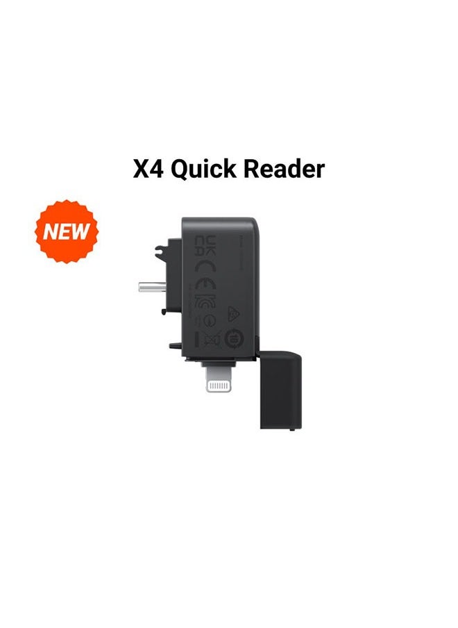 Insta360 X4 Quick Reader - Black Quick Reader  - Image 1