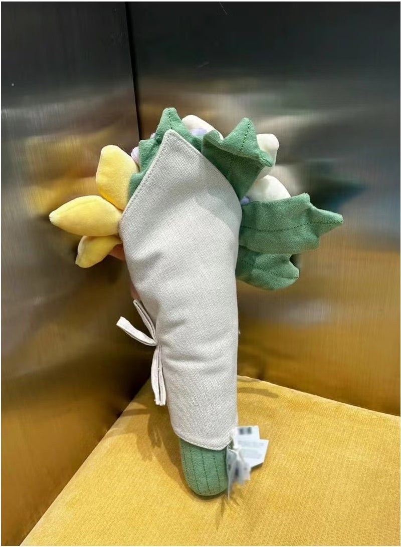 Jellycat Bouquet Plush Toy Adorable Doll - Delicate Birthday Gift, Perfect Valentine’s Day Choice, Heartfelt Present for Girls - Image 3