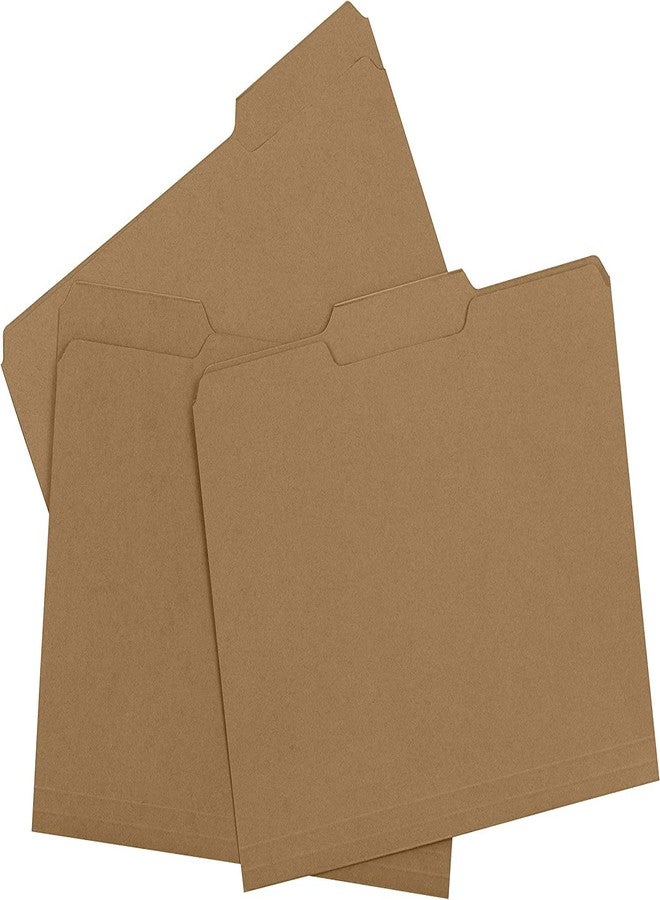 The File King 1/3-Cut Top Tab Kraft File Folders - Letter Size | Box of 100 | USA Made | Assorted Positions | 11-Point Fiber | Organize Home & Office Papers - Image 2