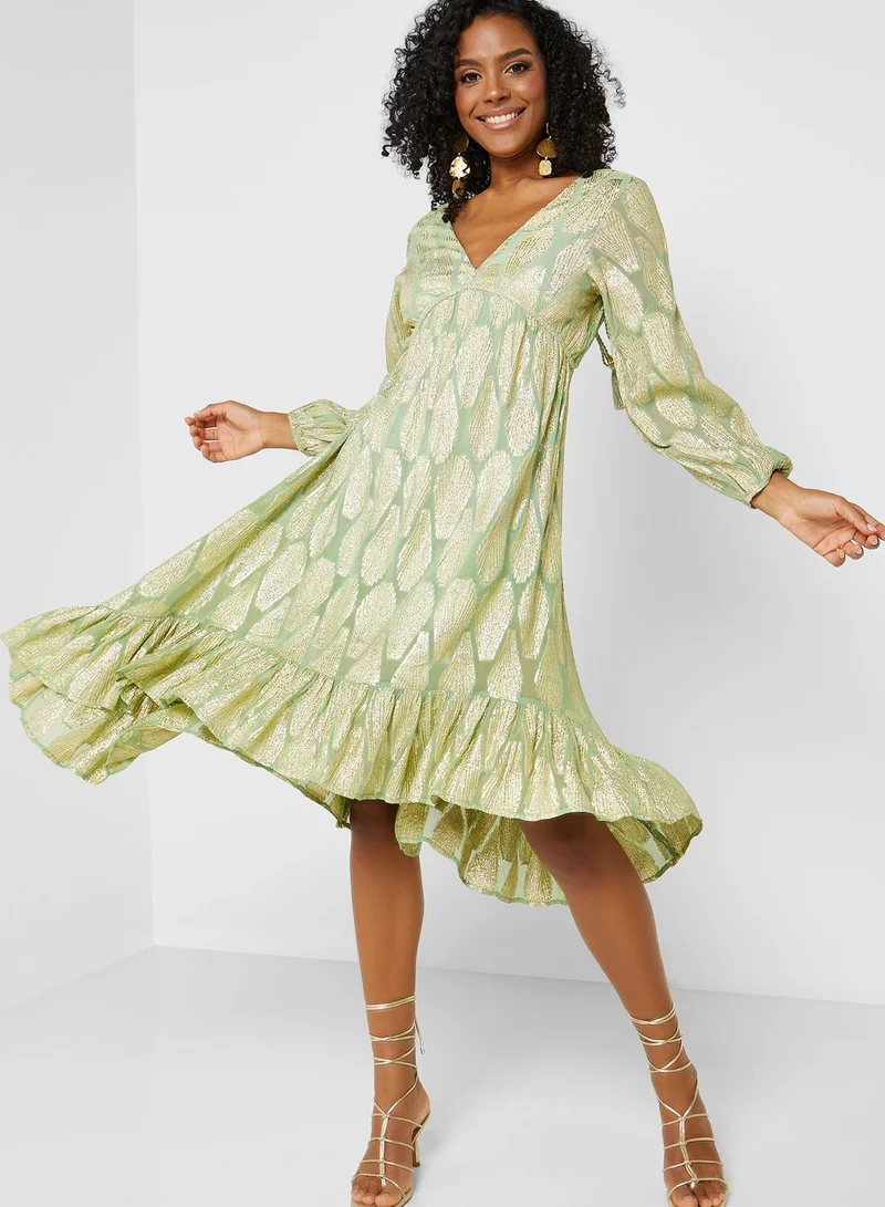 That’s My Gal Ruffled Floral Dress