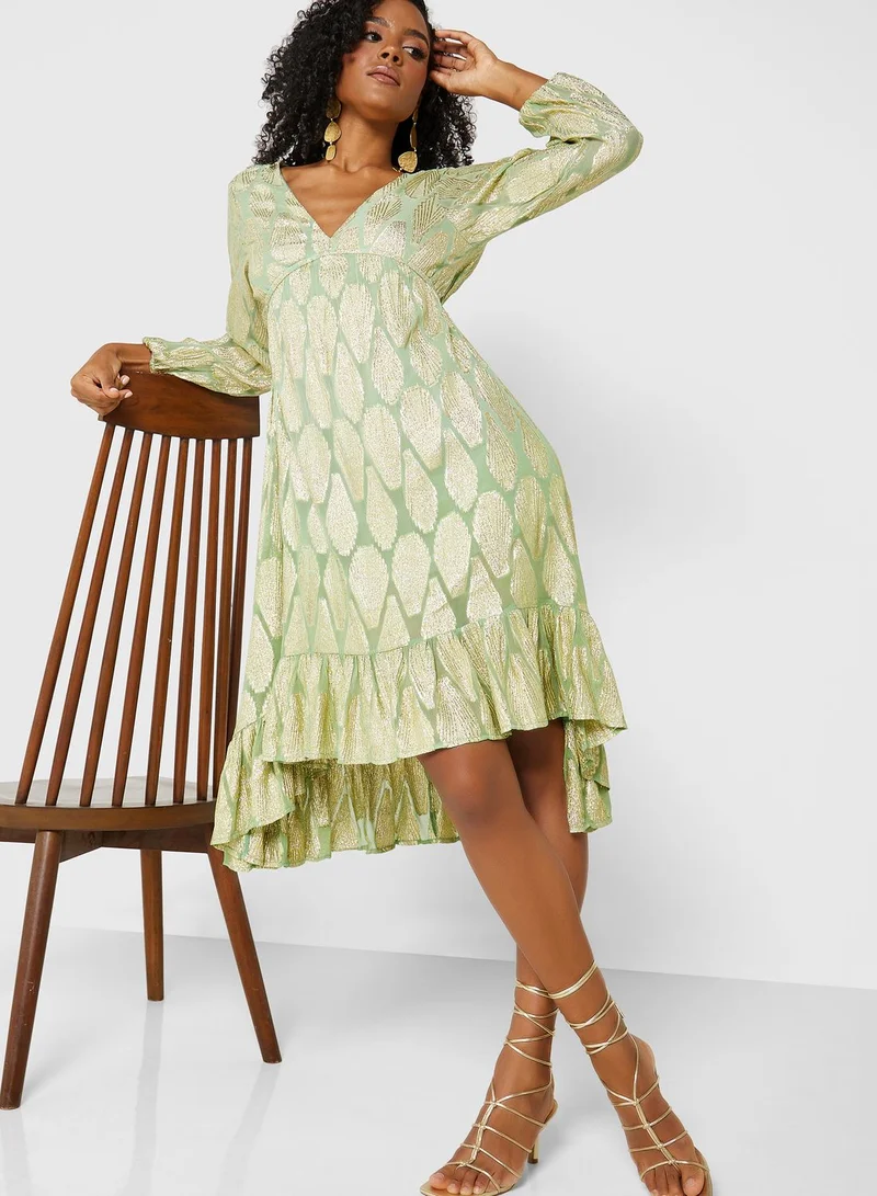 That’s My Gal Ruffled Floral Dress
