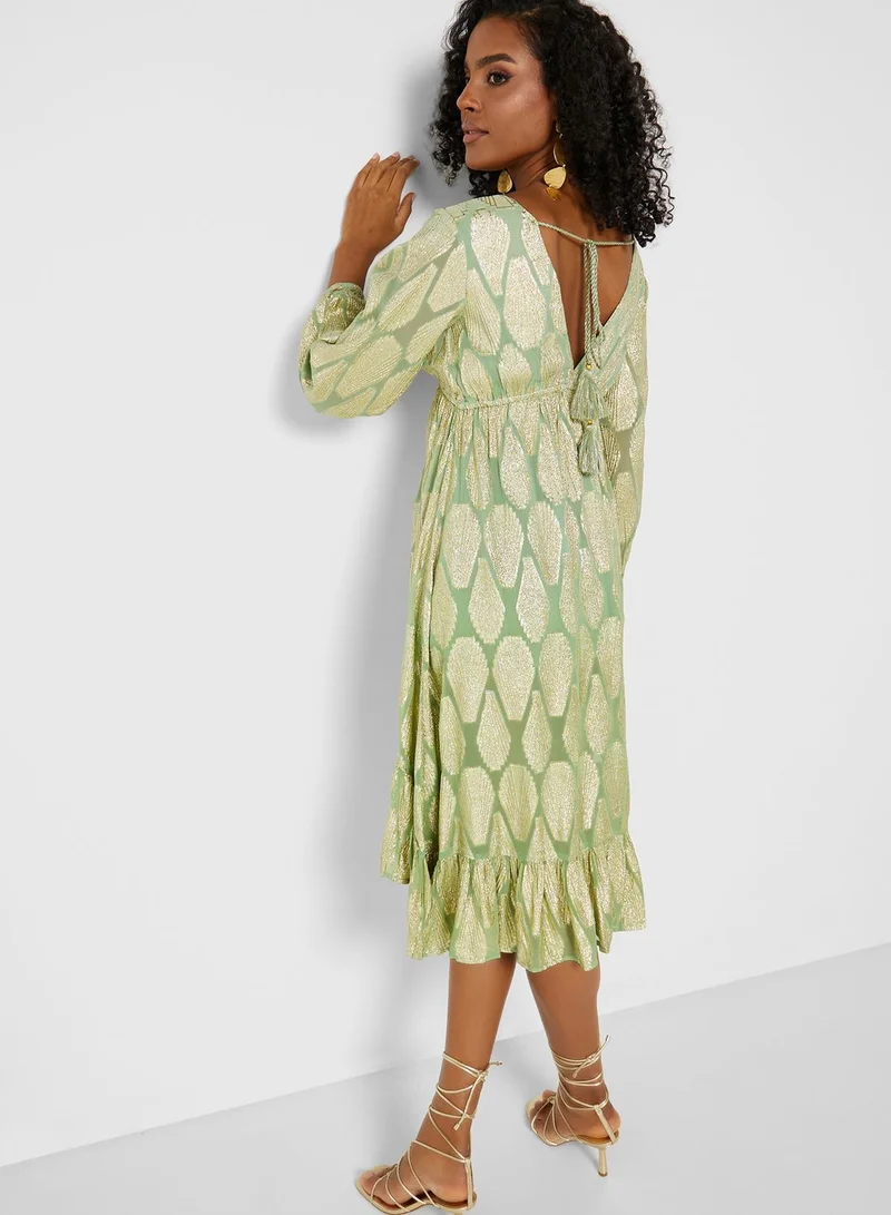 That’s My Gal Ruffled Floral Dress