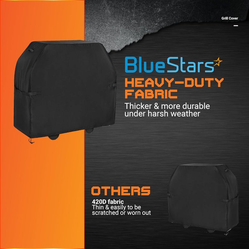 BlueStars BBQ Grill Cover 58" L - Image 2